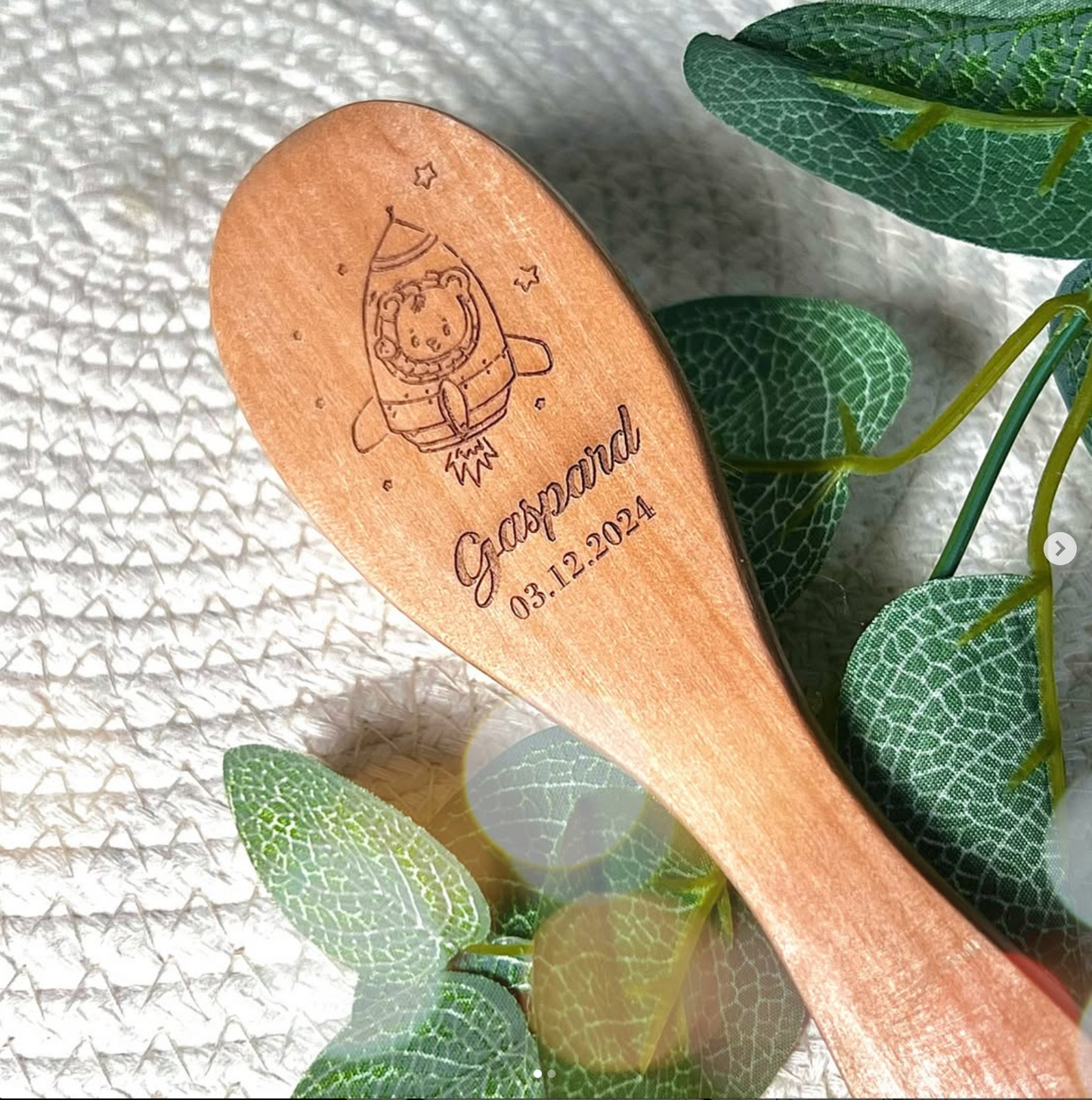 Brosse à cheveux fusée