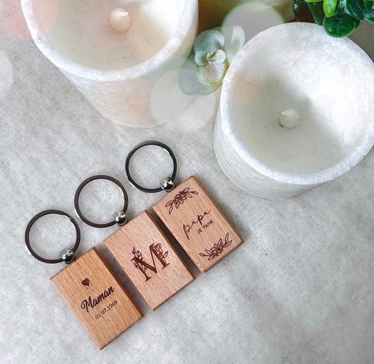 Porte clé rectangle